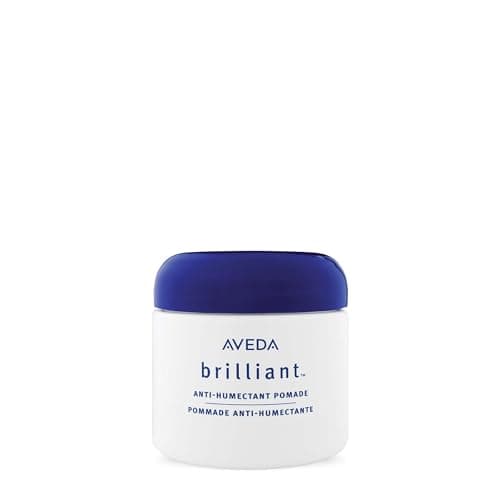 Image of Aveda Brilliant Anti-Humectant Hair Pomade | Helps Prevent Frizz & Flyaways | Protects Against Humidity | for Curly & Coily Hair Types, 75ml