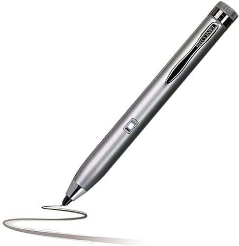Image of Broonel Grey Fine Point Digital Active Stylus Pen - Compatible With The Google Pixelbook Go M3 Chromebook