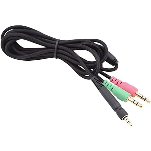 Image of Alitutumao Replacement Aux Cable Aux Cord Compatible with Sennheiser G4ME ONE G4ME Zero, Game ONE, Game Zero, PC 373D, GSP 350, GSP 500, GSP 600 Gaming Headset to Xbox One PS4 PC and Smartphones