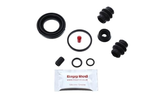 Image of Bigg Red – REAR L or R Brake Caliper Seal Rebuild Repair Kit – Fits VAUXHALL ASTRA (2004–2010)
