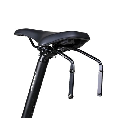 Image of Rarapop Bike Saddle Bag Stabilizer Mount, 2 Bottle Cage Mounting Hole, Bicycle Seat Post Double Water Bottle Holder for Outdoor Cycling