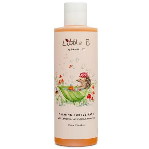 Image of Bramley Little B Bubble Bath 250ml, Sulphate-Free Baby & Child Bubble Bath with Chamomile, Lavender & Clementine, Gentle Biodegradable Bath Soak Suitable from Birth