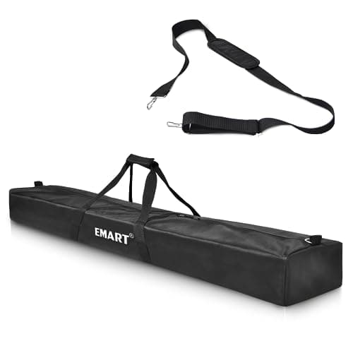 Image of EMART Tripod Carrying Bag, 39"/99cm Long Carry Case for Speaker Stands, Light/Lighting Stand, Mic/Microphone Poles - with Adjustable Shoulder Strap, Heavy Duty Handle and Double Zipper