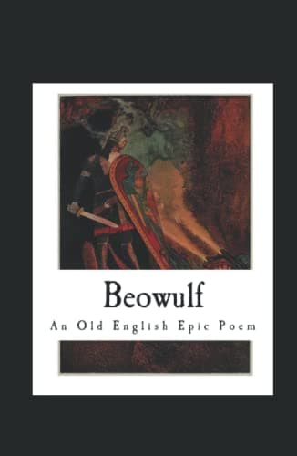 Image of Beowulf an anglo-saxon epic poem by j. lesslie hall Annotated Edition