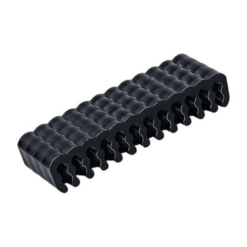 Image of RGYBAO Pack of 4 24Pin Motherboard Cable Combs PVC Wire Organizers for Laptop Build and Improved Airflows in Gaming Rigs