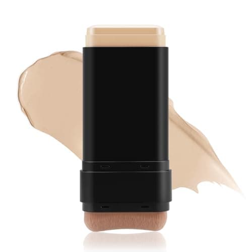Image of Boobeen Full Coverage Foundation Stick, Cream Foundation Makeup With Brush, Longwear Concealer And Contour Stick With Matte Finish To Cover Blemishes