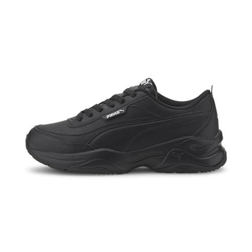 Image of Puma Women Cilia Mode Sneakers, Puma Black-Puma Silver, 8 UK