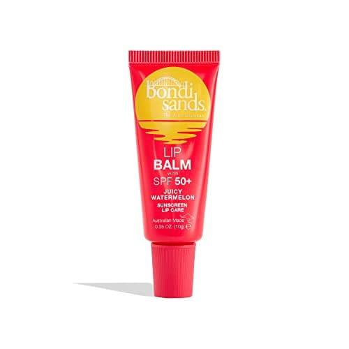 Image of Bondi Sands Juicy Watermelon Lip Balm | Nourishing Formula Locks in Moisture + Provides SPF 50+ Protection | Vegan + Cruelty Free | 10g/0.35 Oz