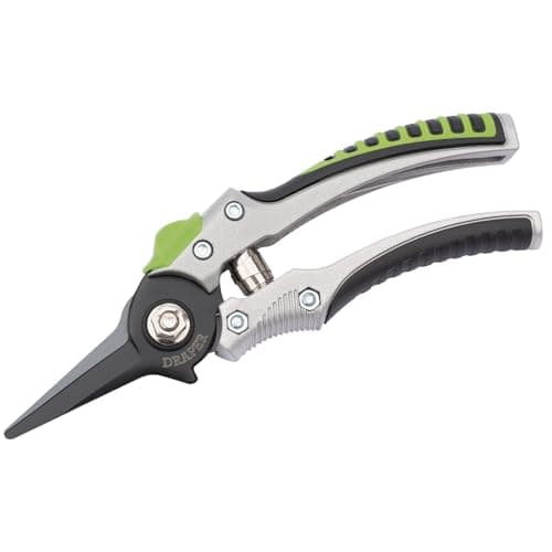 Image of Draper 36550 Non-Slip Pruning Secateurs, 180mm, Blue