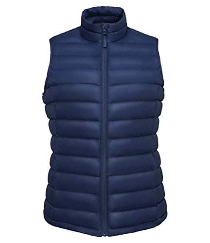 Image of SOL'S Womens Wilson Lightweight Padded Bodywarmer French Navy XL