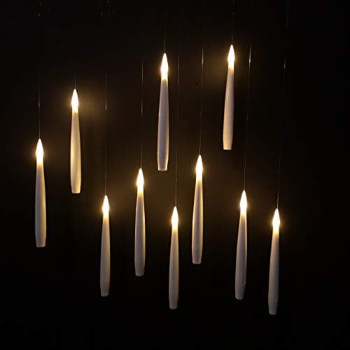 Image of Premier 10pcs 15cm Floating Candle w- ON-Off Remote Control (LB192205)