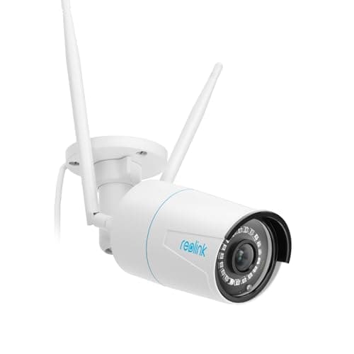 Image of Reolink 5MP WiFi Security Camera Outdoor, 2.4/5GHz WiFi CCTV IP Camera with Smart Human/Vehicle/Animal Detection, IP67 Waterproof Night Vision, Micro SD Card Slot, Time Lapse, RLC-510WA