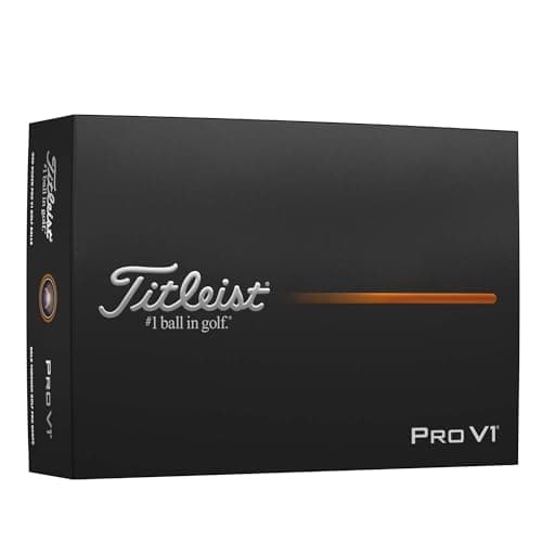 Image of Titleist Pro V1 Golf Ball, Pack of 12, White, Standard Play Numbers #1-4
