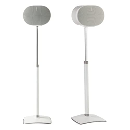 Image of Sanus Height Adjustable Speaker Stands for Sonos Era 300 Pair WSSE3A2