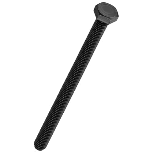 Image of Kozelo 3 Pcs Hex Head Screws Bolts - [M10-1.5x150] Carbon Steel Grade 10.9 Fully Threaded Hex Tap Metric Hexagon Head Machine Bolts Right Hand External Hex Drive, Black