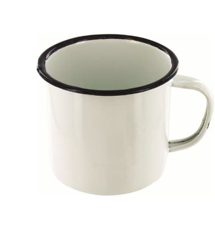 Image of Highlander 280ml Enamel Mug White One Size
