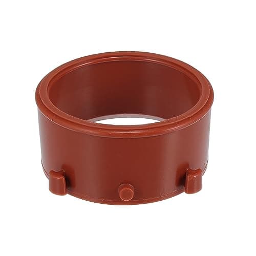 Image of X AUTOHAUX Red Car Turbo Intake Seal A6420940180 6420940180 Rubber Replacement