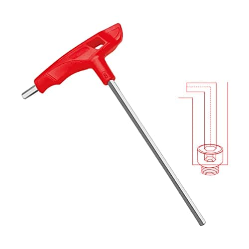 Image of WISEUP Hex Key, 3mm Allen Key, Metric Extra Long Allen Keys, CR-V Heavy Hex Keys, Compact Anti-Corrosion Mechanical Tools
