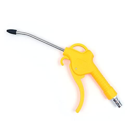 Image of Hsthe Sea Air Blow Gun with Adaptor Powerful Pneumatic Blowing Dust Gun Duster Clean Up Tool for Cleaning Debris from a Work Space, Drying Wet Surfaces, Blowing Up Balloons (4",10cm)