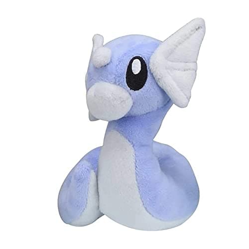Image of Pokemon Center: Sitting Cuties: Dratini Plush # 147 - Generation 1