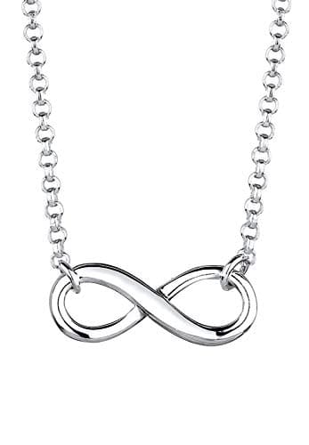 Image of Elli Necklace Women Infinity Pendant Trend in 925 Sterling Silver