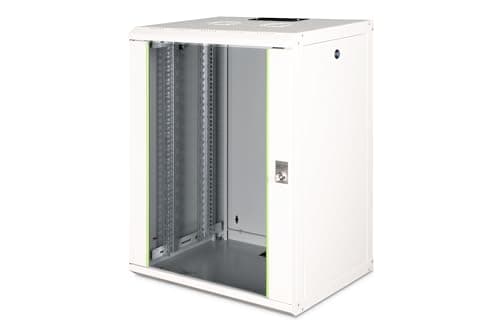 Image of Digitus Network cabinet - 19-inch rack - 16U - Wall mounted - 450mm depth - load capacity 100kg - Unique Series - grey