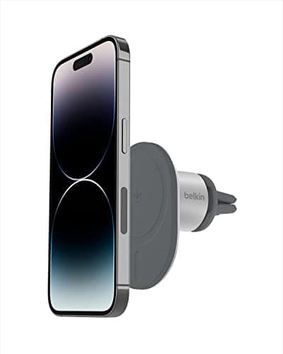 Image of Belkin MagSafe Magnetic Phone Car Mount (Air Vent Phone Holder for iPhone 13, 13 Pro, 13 Pro Max, 13 mini, iPhone 12, 12 Pro, 12 Pro Max, 12 mini)