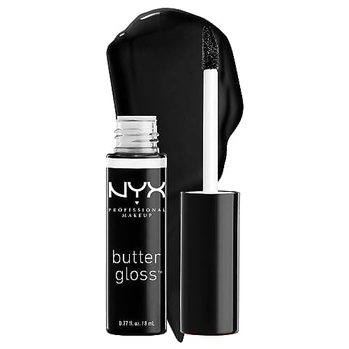Image of NYX PROFESSIONAL MAKEUP Butter Gloss, Non-Sticky Lip Gloss - Licorice (Black)