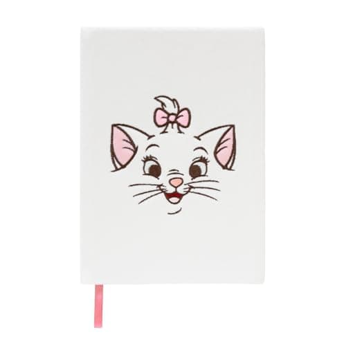 Image of Grupo Erik A5 Notebook Hardback - Disney The Aristocats Cat Stationery | Plush Cover, Squared Paper Note Book, Squared Notebook A5 Sketchbook | Disney Gifts For Cat Lovers