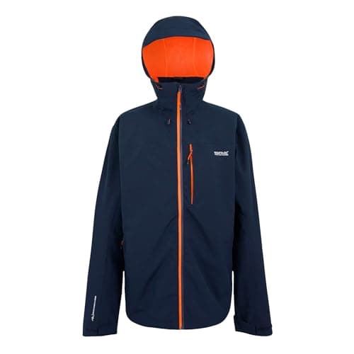 Image of Regatta Mens Birchdale II Waterproof Jacket Breathable Lightweight Outdoor Walking Coat