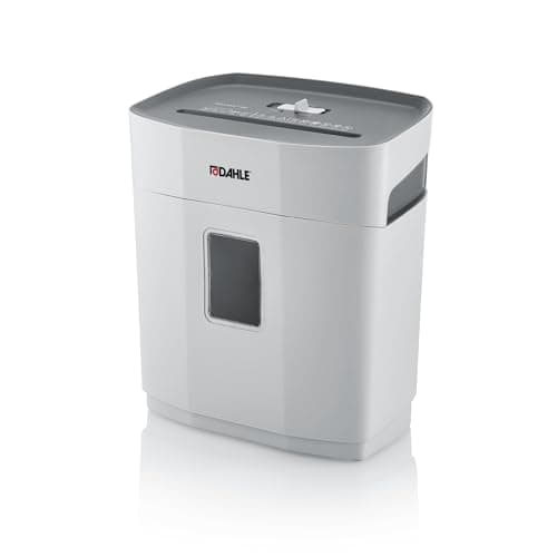 Image of Dahle PaperSAFE PS 100 Document Shredder 5 Sheets, Security Level P4, Particle Cut, Oil and Maintenance Free 12 Litres Grey