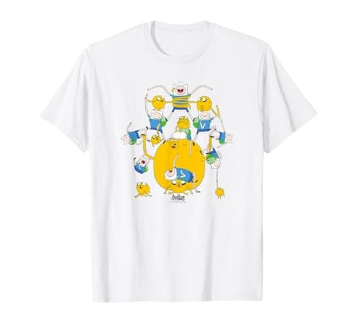 Image of Adventure Time Finn & Jake Group T-Shirt
