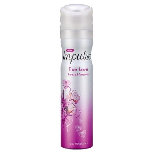 Image of Impulse True Love Freesia & Tangerine Body Fragrance 6 x 75ml