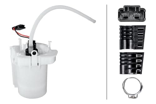 Image of HELLA 8TF 358 306-461 Swirl Pot, fuel pump - Electric - 2-pin connector - with gasket/seal/without tank sender unit