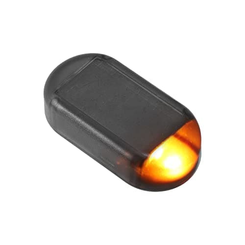 Image of X AUTOHAUX Car Alarm Light Interior LED Flashing Flash Warning Light Orange