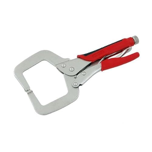 Image of Neilsen CT1463 11in / 280mm Locking C-Clamp Pliers - C-Type Grip Wrench | Ideal for Clamping, Holding and Securing Applications