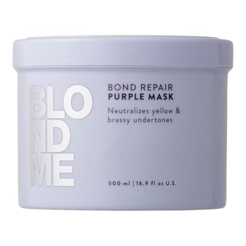 Image of Schwarzkopf Professional BlondMe Bond Repair Purple Mask