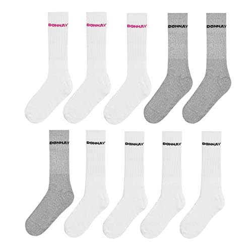 Image of Donnay Kids 10 Pack Crew Socks Junior