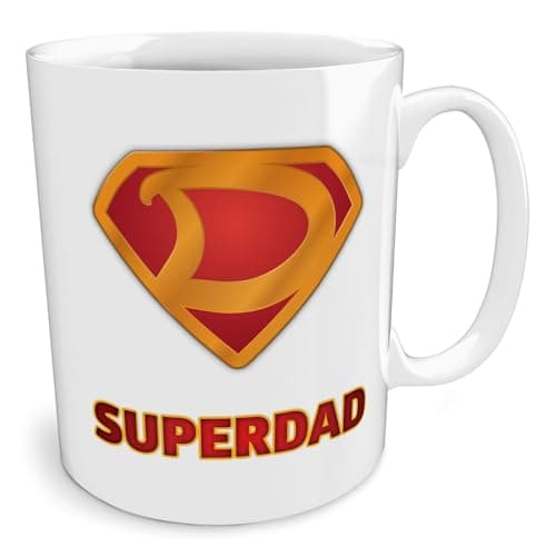 Image of Black Raven Design - Superdad, Ceramic Mug, 11fl oz