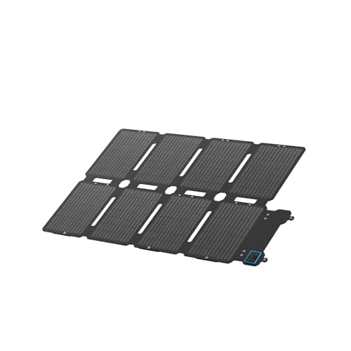 Image of Anker SOLIX PS100X Portable Solar Panel, 100W Foldable Solar Charger, 23% High Efficiency, IP67 Waterproof, for Portable Power Stations 11-60V MC4 Input, Camping & Outdoor