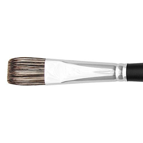 Image of Jackson's : Black Hog Bristle Brush : Flat : No.10