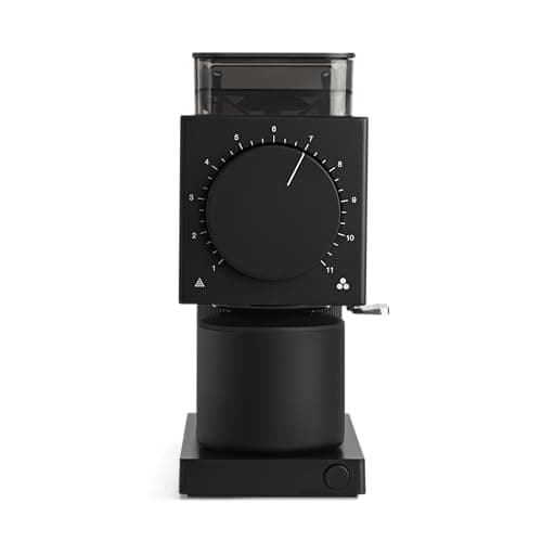 Image of Fellow Gen 2 Ode Brew Grinder - Burr Coffee Grinder Electric - 31 Settings for Drip, French Press & Cold Brew - Small Footprint Grinder - Matte Black