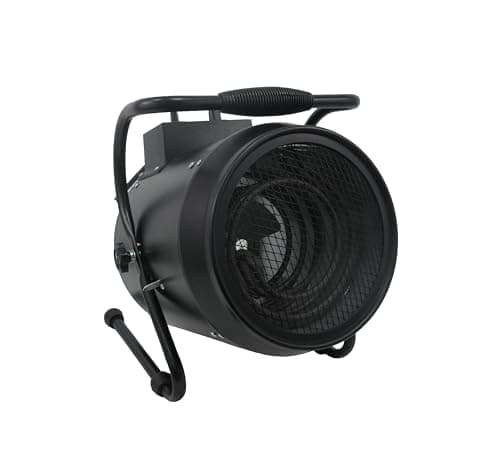 Image of DWD 3000W Industrial Fan Heater/Adjustable Thermostatic Control/Cool Air Fan Setting/Tilting Design/Portable With Carry Handle / 2 Heat Settings IIdeal for Garages, Greenhouse and Large Indoor Spaces