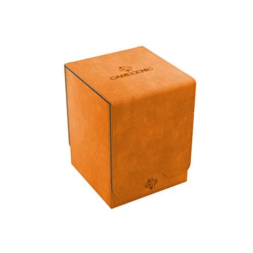 Image of Gamegenic Squire 100-Card Convertible Deck Box, Orange