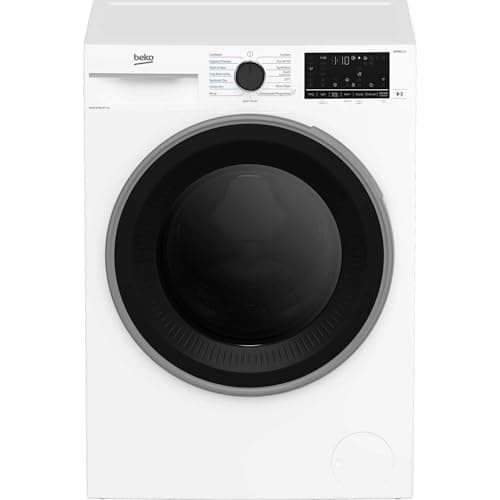 Image of Beko UltraFast B3D58545UW WiFi-enabled 8kg Washer Dryer - White - D Rated, H84.5 x W60 x D57 (cm)