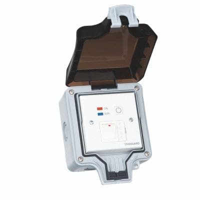 Image of Timeguard FSTWIFITUTGV Wi-Fi Controlled IP66 Fused Spur, Smart Home Automation, Double Pole, 230V AC