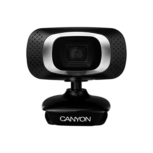 Image of CANYON CWC3 3 MPIXELS USB 2.0 Camera with Microphone Black