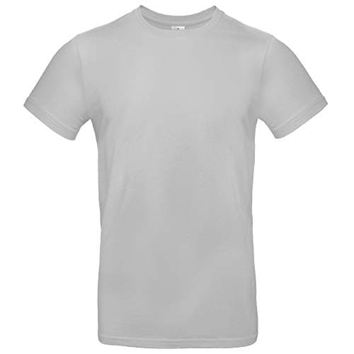 Image of B&C Men's #E190 Tee, Pacific Grey, S. TU03T