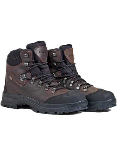 Image of Aigle Men's Laforse MTD Hunting Boots, Marron Dark Brown, 9 UK