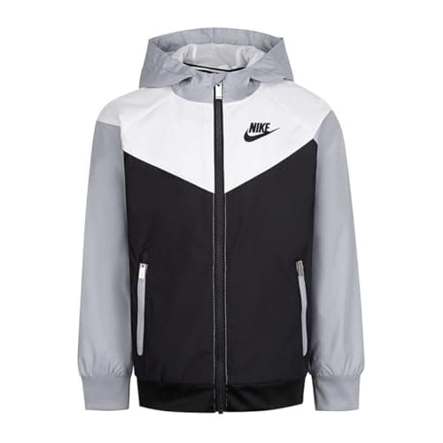 Image of Nike Windrunner Boy Jackets Black 7 Years, Black